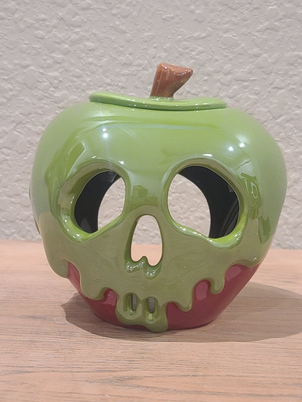 Disney Snow White Evil Queen Poison Apple Just One Bite Votive Candle Holder